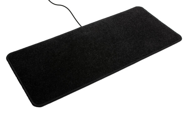 HEATEK verwarmde voetenmat | 110x60cm | Charcoal Black | 96W