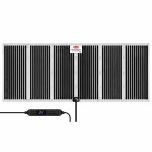 HEATEK Infrarood Verwarmingsmat Onder Vloerkleed 150 × 50 cm | 9 Warmtestanden | Timer 1–24 uur | 60–180 W