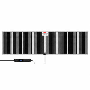 HEATEK Infrarood Verwarmingsmat Onder Vloerkleed 200 × 50 cm | 9 Warmtestanden | Timer 1–24 uur | 80–240 W